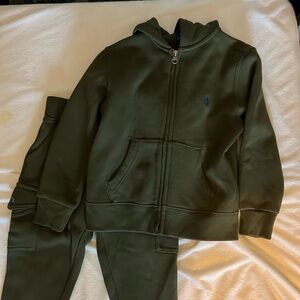 3T- Thick Polo Ralph Lauren Hooded Sweatsuit
